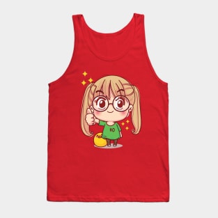 Cute Girl Tank Top